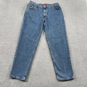 Levi's 550 Jeans Women 14 S Blue Classic Relaxed Tapered Leg Denim High Rise